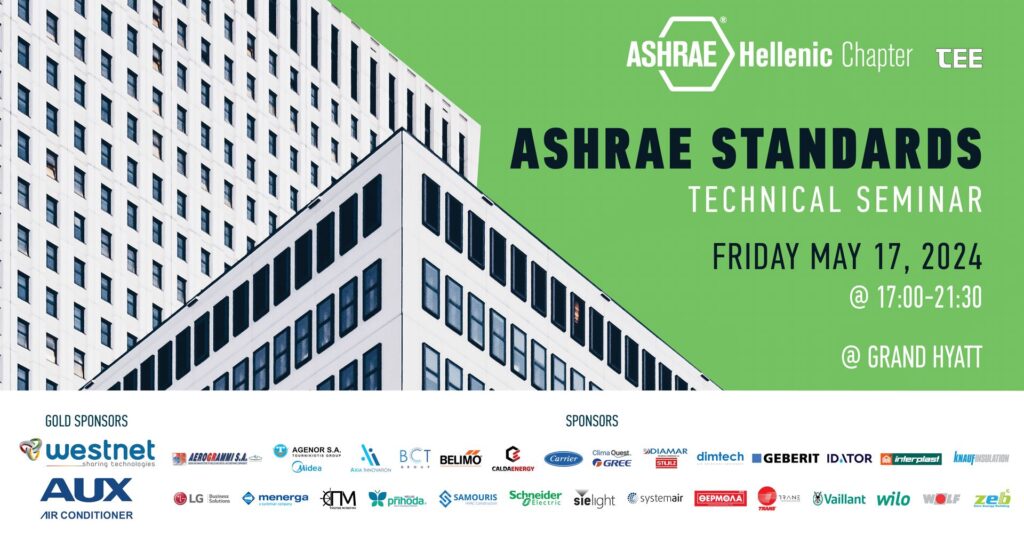 ASHRAE STANDARDS – Techical Seminar